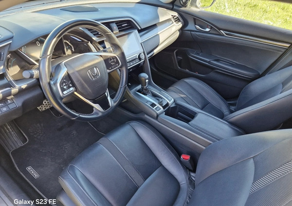 Honda Civic cena 79000 przebieg: 76700, rok produkcji 2020 z Siedlce małe 497